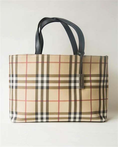 vintage Burberry tote bags